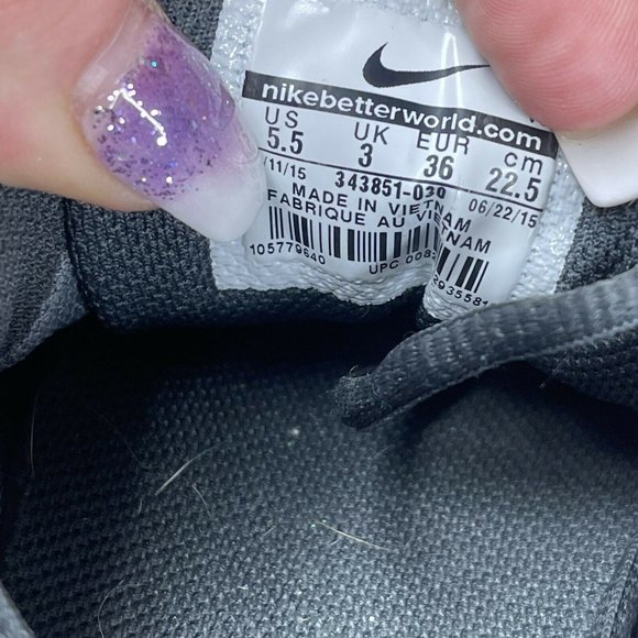 Nike Womens Air Max Torch 4 343851-030 Gray Green Running Shoes Lace Up Sz 5.5 - Picture 9 of 9